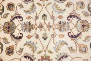 Indo-Persian Kashan rug, hand-knotted silk and wool, 87 x 183cm - 3