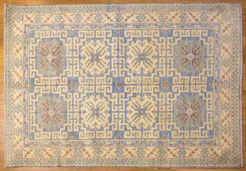 Afghan Chobi rug, hand-knotted wool, 177 x 125cm