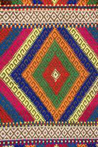 Moroccan runner, hand-woven wool, 196 x 63cm - 2