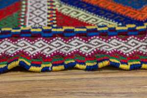 Moroccan runner, hand-woven wool, 196 x 63cm - 4