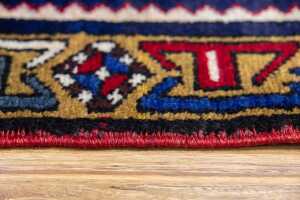 Persian Hamadan runner, hand-knotted wool, 306 x 98cm - 4