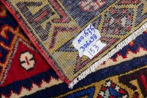 Persian Hamadan runner, hand-knotted wool, 306 x 98cm - 6
