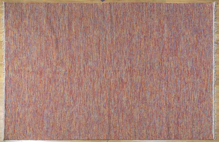 Indian dhurrie rug, hand-woven cotton, 200 x 300cm