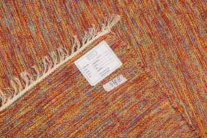 Indian dhurrie rug, hand-woven cotton, 200 x 300cm - 6