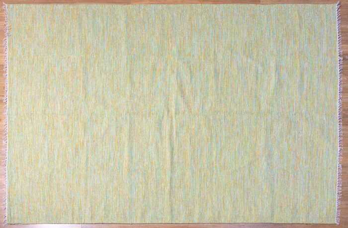 Indian dhurrie rug, hand-woven cotton, 200 x 300cm