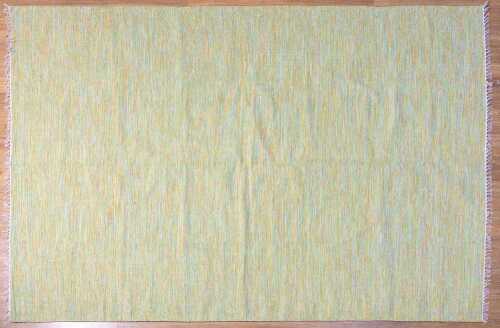 Indian dhurrie rug, hand-woven cotton, 200 x 300cm