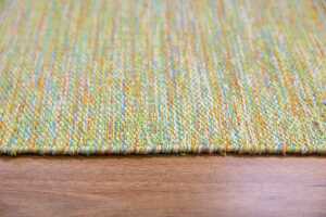 Indian dhurrie rug, hand-woven cotton, 200 x 300cm - 4