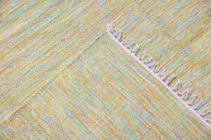 Indian dhurrie rug, hand-woven cotton, 200 x 300cm - 5