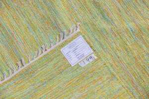Indian dhurrie rug, hand-woven cotton, 200 x 300cm - 6