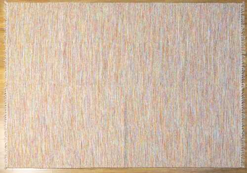 Indian dhurrie rug, hand-woven cotton, 170 x 240cm