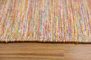 Indian dhurrie rug, hand-woven cotton, 170 x 240cm - 4