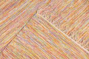 Indian dhurrie rug, hand-woven cotton, 170 x 240cm - 5
