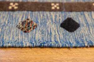 Afghan Chobi kilim, hand-woven wool, 155 x 97cm - 5