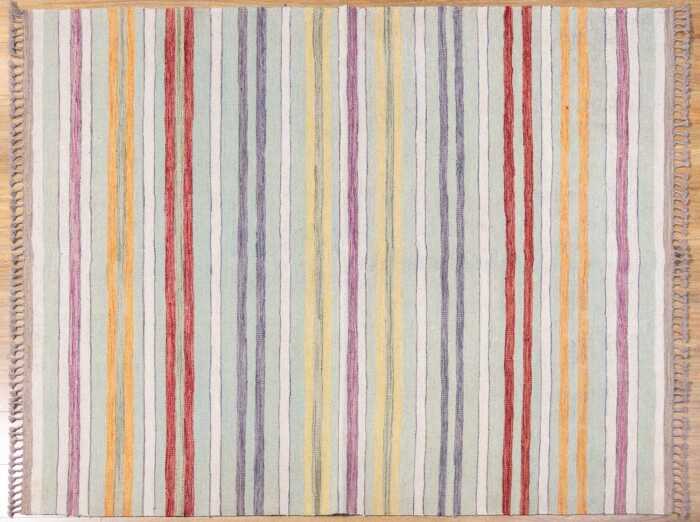 Afghan Chobi kilim, hand-woven wool, 203 x 160cm