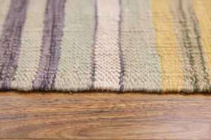Afghan Chobi kilim, hand-woven wool, 203 x 160cm - 4