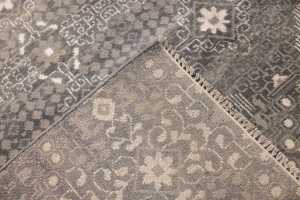 Indo Persian modern rug, hand-knotted wool with silk inlay, 298 x 240cm - 5