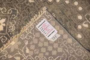 Indo Persian modern rug, hand-knotted wool with silk inlay, 298 x 240cm - 6