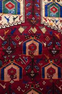 Persian Hamadan rug, hand-knotted wool, 305 x 165cm - 3
