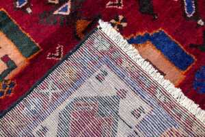 Persian Hamadan rug, hand-knotted wool, 305 x 165cm - 5
