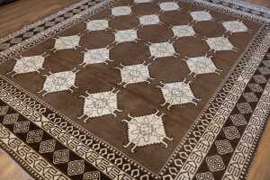 Afghan Chobi carpet, hand-knotted wool, 285 x 230cm - 2