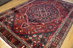 Persian Bakhtiari rug, hand-knotted wool, 300 x 212cm - 2