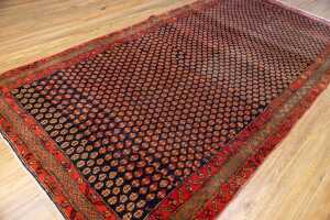 Persian Hamadan rug, hand-knotted wool, 300 x 148cm - 2