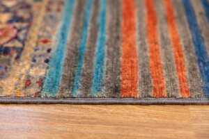Fine Afghan Khurjin runner, hand-knotted wool, 244 x 75cm - 4