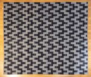 Persian Sozani rug, hand-woven wool, 303 x 255cm