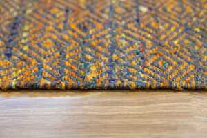 Modern Persian kilim, hand-woven wool, 152 x 242cm - 4