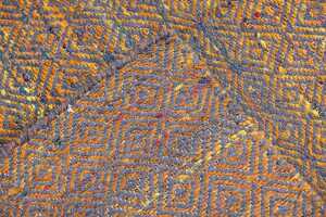 Modern Persian kilim, hand-woven wool, 152 x 242cm - 5