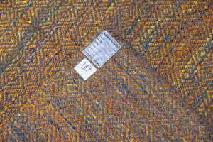 Modern Persian kilim, hand-woven wool, 152 x 242cm - 6