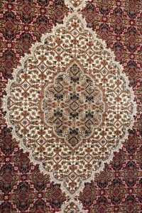 Indo-Persian Tabriz rug, hand-knotted silk and wool, 244 x 172cm - 2