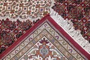Indo-Persian Tabriz rug, hand-knotted silk and wool, 244 x 172cm - 5
