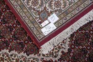 Indo-Persian Tabriz rug, hand-knotted silk and wool, 244 x 172cm - 6