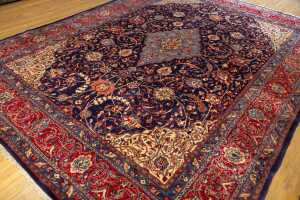 Fine Persian Saruq carpet, hand-knotted wool, 343 x 255cm - 3