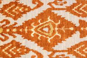 Afghan Chobi Aushak carpet, hand-knotted wool, 352 x 273cm - 3