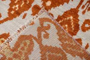 Afghan Chobi Aushak carpet, hand-knotted wool, 352 x 273cm - 5