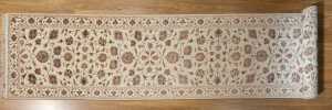 Indo Persian Kashan runner, hand-knotted wool, 82 x 401cm