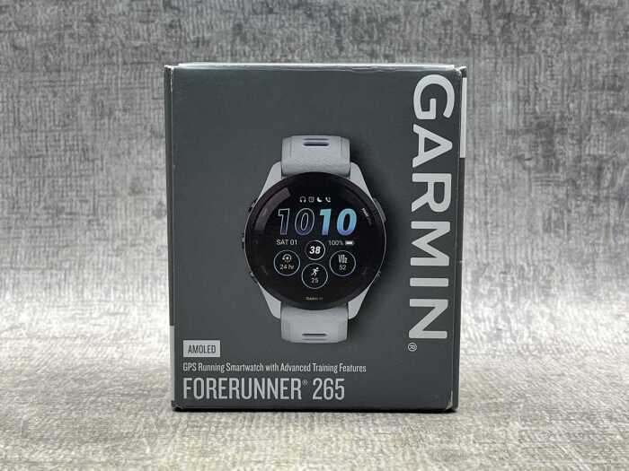 Garmin Forerunner 265 training smartwatch