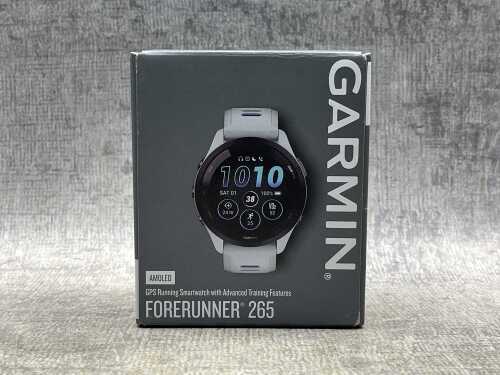 6 · Garmin Forerunner 265 training smartwatch