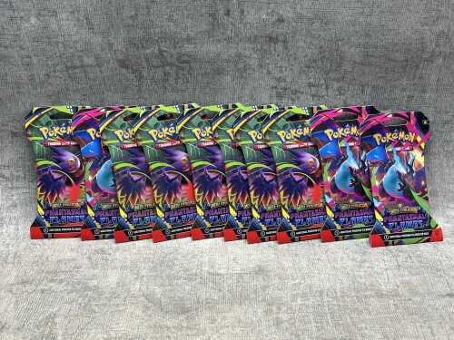 10 · Pokémon Phantasmal Flames booster packs