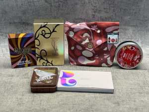 Group of beauty products