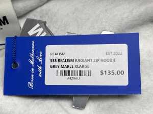 Two Realism SSS Radiant Zip Hoodies size XL - 8