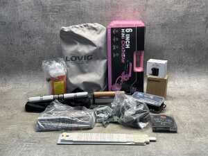 Group of garage products
