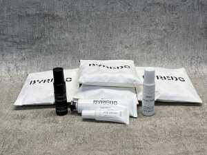Group of Byredo beauty kits