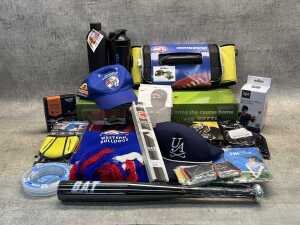 Group of sporting goods