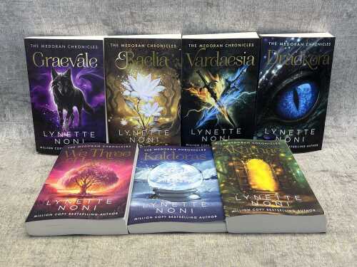 64 · Group of Lynette Noni books