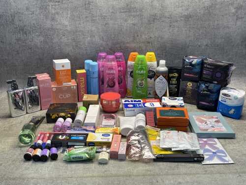 66 · Group of beauty products