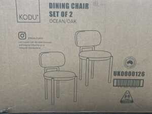 Kodu set of two dining chairs - 2