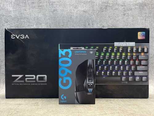 Gaming keyboard and mouse
